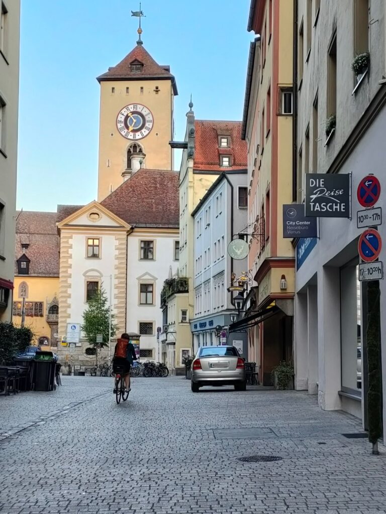 6:04 AM, Regensburg.

The streets were almost empty.

Not because nobody was awake, but because the day had not started rushing yet.

I think this might be my favourite version of any city.

